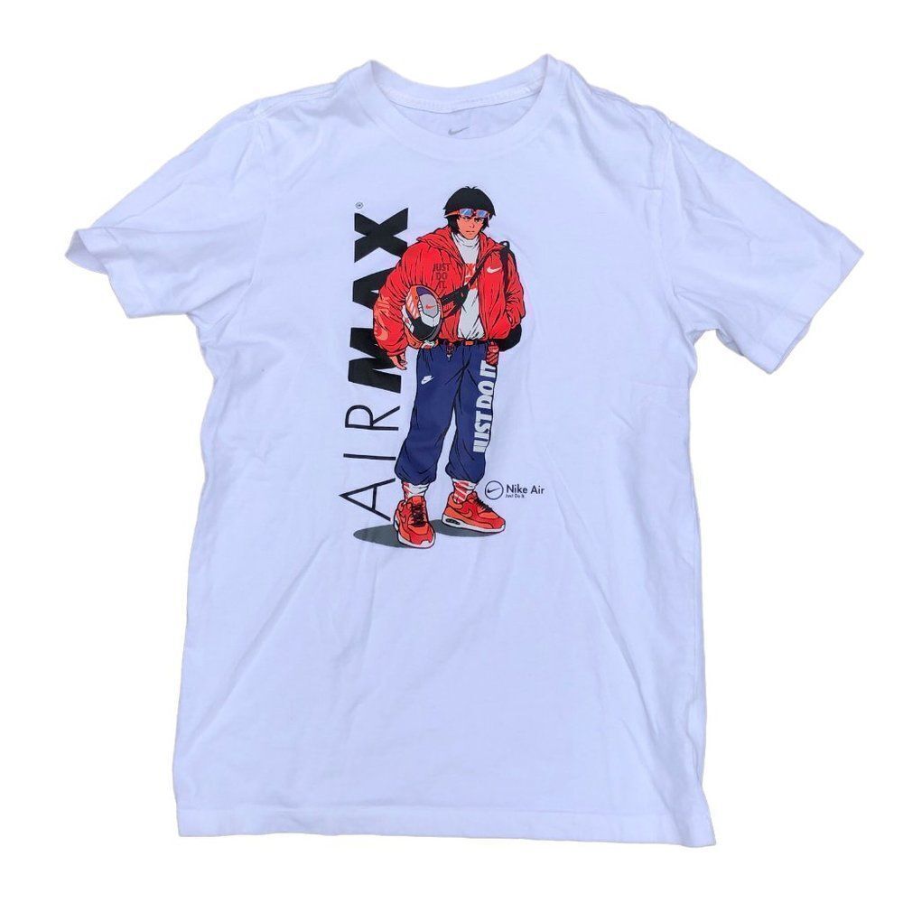 Nike NSW Manga Hypeman Shirt Small White